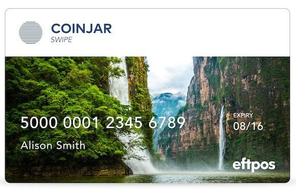 CoinJar Swipe card CoinJar Swipe card